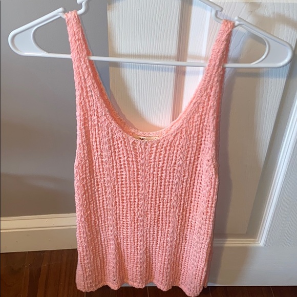 Tops - Hollister Coral tank top/cover up